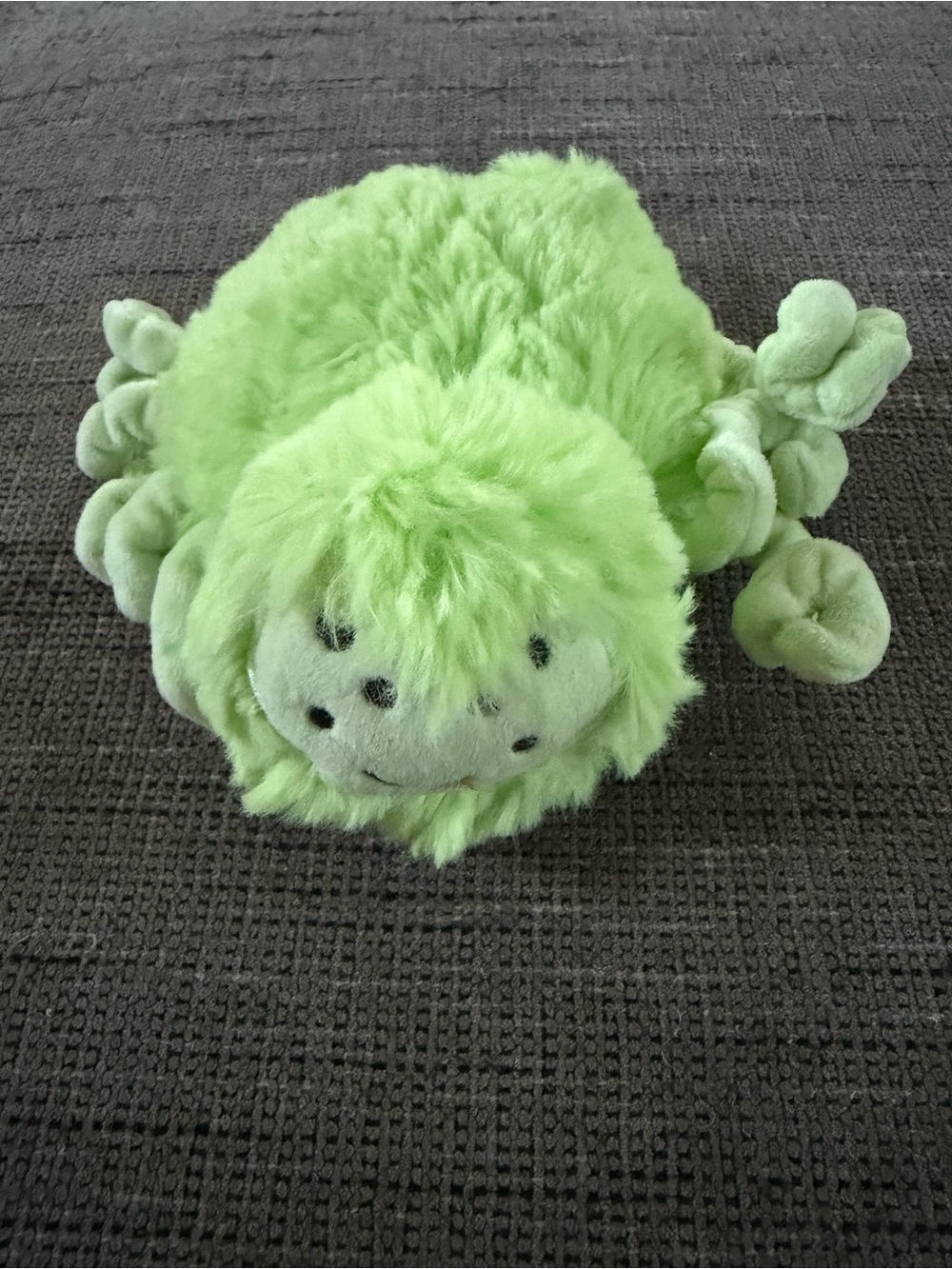 Slumberkins Green Small Spider 5” Plush